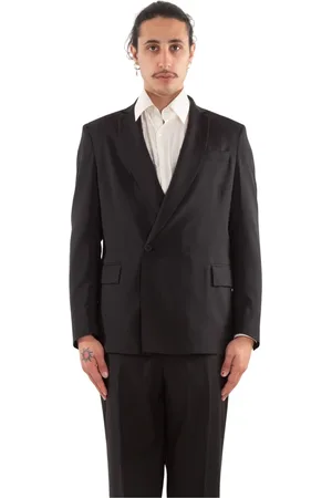 COSTUMEIN Homme, Vestes, Noir, Taille: S Blazer en laine fine en Y3999