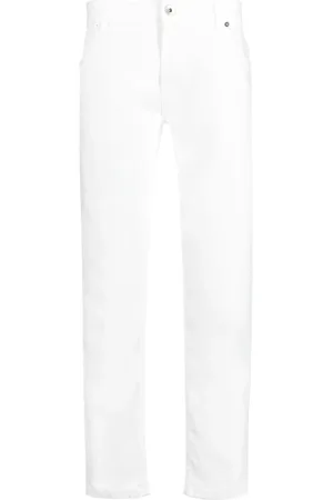 ELEVENTY Homme, Jeans, Blanc, Taille: W30 Jean Denim Blanc Fuselé