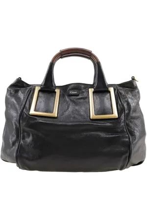 Chloé Femme, Pre-owned, Noir, Taille: ONE Size Pre-owned Cuir sacs-main