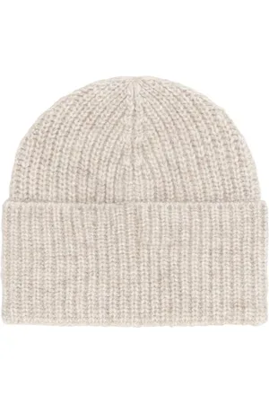 Brunello Cucinelli Homme, Accessoires, , Taille: M Bonnet en Laine Côtelée