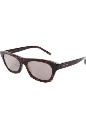 Givenchy Femme, Pre-owned, Brun, Taille: ONE Size Pre-owned Plastique lunettes-de-soleil