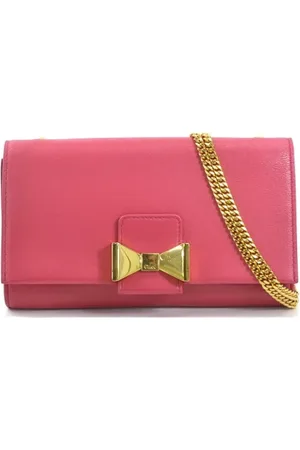 Chloé Femme, Pre-owned, Rose, Taille: ONE Size Pre-owned Cuir sacs-ports-paule