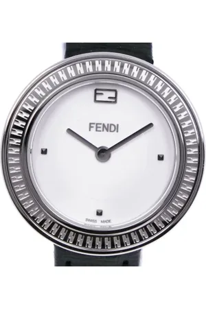Fendi Femme, Pre-owned, Noir, Taille: ONE Size Pre-owned Metal montres