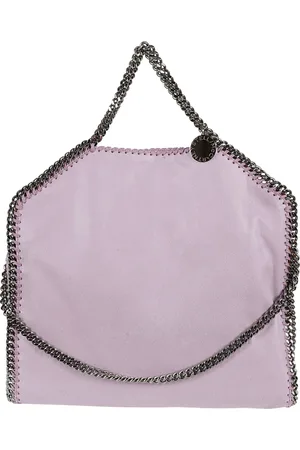 Stella McCartney Femme, Sacs, Violet, Taille: ONE Size Sac Fourre-Tout Violet Eco Shaggy Deer