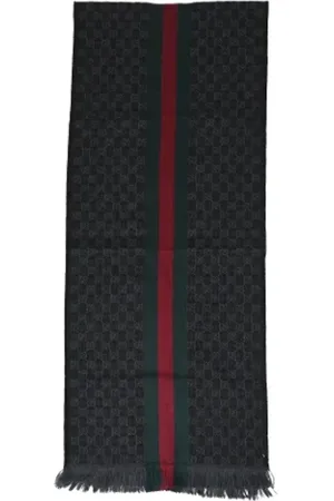 Gucci Femme, Pre-owned, Multicolore, Taille: ONE Size Pre-owned Laine foulards
