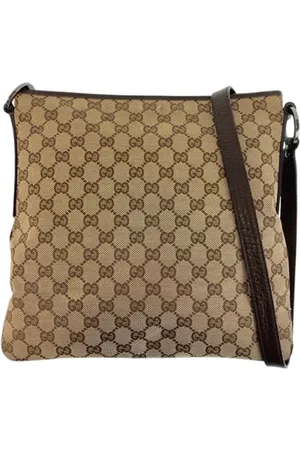 Gucci Femme, Pre-owned, , Taille: ONE Size Pre-owned Toile sacs-bandouliere
