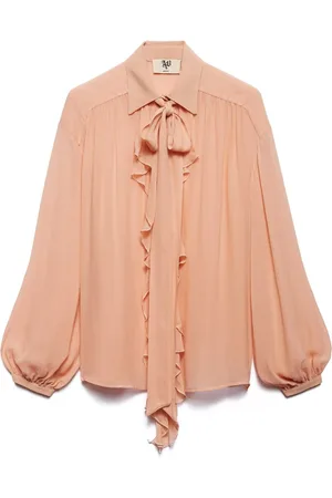 ANIYE BY Femme, Blouses et Chemises, Rose, Taille: 36 FR Collection Chemises Élégantes