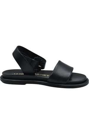 Janet&Janet Femme, Chaussures, Noir, Taille: 36 EU Chaussures Noires à Lacets pour Femmes