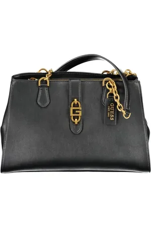 Guess Femme, Sacs, Noir, Taille: ONE Size Sac à Main en Polyéthylène Noir Femme