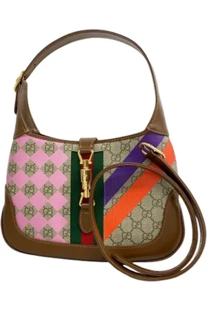 Gucci Femme, Pre-owned, Multicolore, Taille: ONE Size Pre-owned Toile sacs-gucci