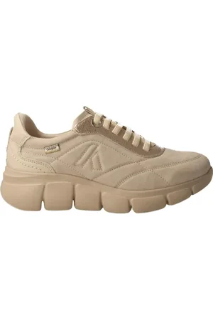 CallagHan Femme, Chaussures, , Taille: 38 EU Baskets en cuir ivoire Easyfit Résistant à l