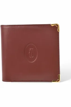 Cartier Homme, Pre-owned, Brun, Taille: ONE Size Pre-owned Cuir petite-maroquinerie