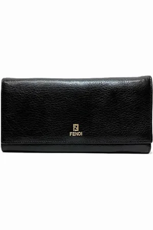 Fendi Homme, Pre-owned, Noir, Taille: ONE Size Pre-owned Cuir petite-maroquinerie