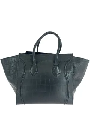 Céline Femme, Pre-owned, Noir, Taille: ONE Size Pre-owned Cuir sacs-main
