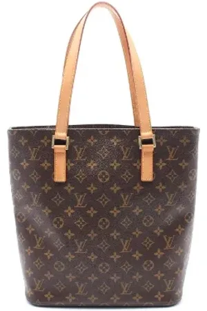 LOUIS VUITTON Femme, Pre-owned, Brun, Taille: ONE Size Pre-owned Toile cabas