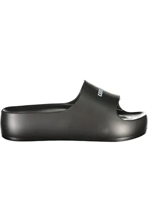 Carrera Femme, Chaussures, Noir, Taille: 39 EU Sandales Noires en Polyéthylène avec Plateforme