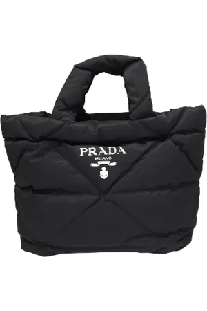 Prada Femme, Pre-owned, Noir, Taille: ONE Size Pre-owned Nylon sacs-prada