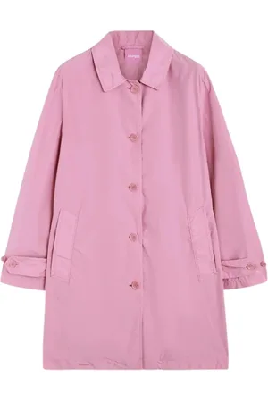 Aspesi Femme, Manteaux, Rose, Taille: 36 FR Veste Rose Imperméable