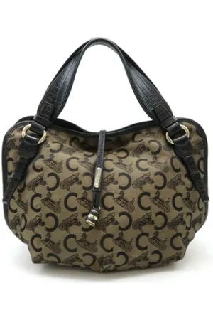 Céline Femme, Pre-owned, Jaune, Taille: ONE Size Pre-owned Toile sacs-celine