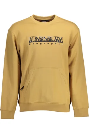 Napapijri Homme, Sweatshirts et sweats à capuche, , Taille: M Pull à Manches Longues avec Poche à Fermeture Éclair