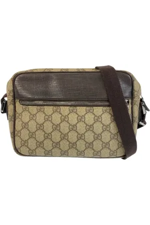 Gucci Femme, Pre-owned, , Taille: ONE Size Pre-owned Toile sacs-ports-paule