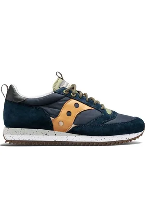 Saucony Homme, Chaussures, Bleu, Taille: 44 EU Retro Jazz Baskets