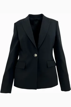 Pinko Femme, Vestes, Noir, Taille: 34 FR Veste Blazer Femme