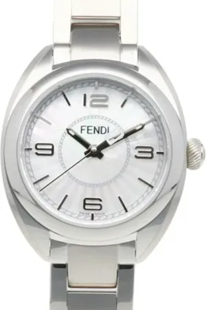 Fendi Femme, Pre-owned, Gris, Taille: ONE Size Pre-owned Verre montres