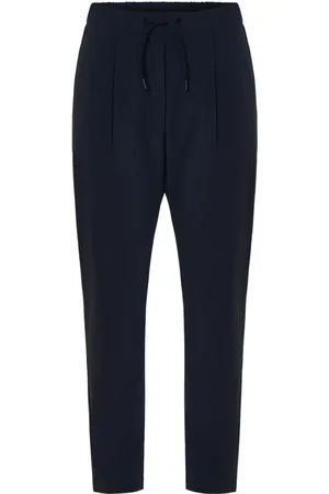 HERNO Femme, Pantalons, Bleu, Taille: 42 FR Pantalon Technique Bleu