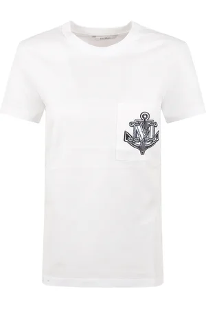Max Mara Femme, Tops, Blanc, Taille: 40 FR T-shirts et Polos Blancs Acacia