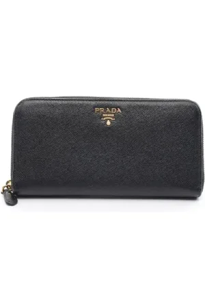 Prada Femme, Pre-owned, Noir, Taille: ONE Size Pre-owned Cuir petite-maroquinerie