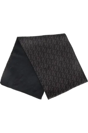 Fendi Femme, Pre-owned, Brun, Taille: ONE Size Pre-owned Laine foulards