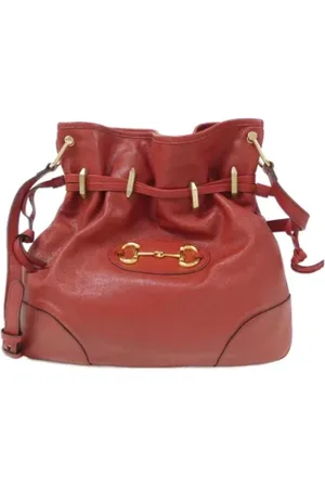 Gucci Femme, Pre-owned, Rouge, Taille: ONE Size Pre-owned Cuir sacs-gucci