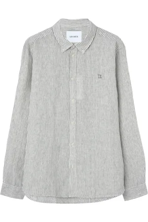 Les Deux Homme, Chemises, Vert, Taille: XL Chemise beige à boutons