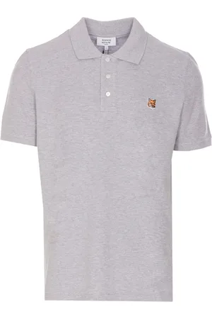 Maison Kitsuné Homme, Tops, Gris, Taille: S T-shirts et Polos Gris