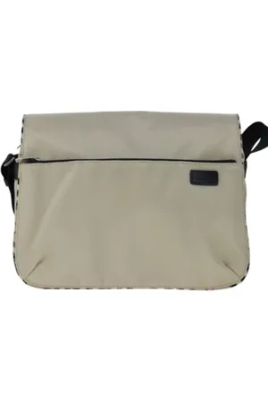 Burberry Unisex, Pre-owned, , Taille: ONE Size Pre-owned Tissu sacs-bandouliere