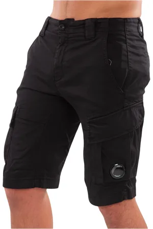 C.P. Company Homme, Shorts, Noir, Taille: XL Sateen Cargo Shorts