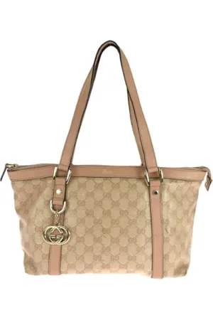 Gucci Femme, Pre-owned, Rose, Taille: ONE Size Pre-owned Toile sacs-gucci