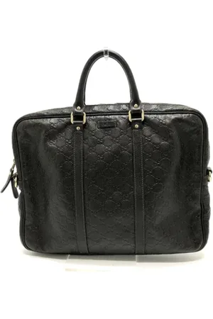 Gucci Homme, Pre-owned, Noir, Taille: ONE Size Pre-owned Cuir sacs-gucci