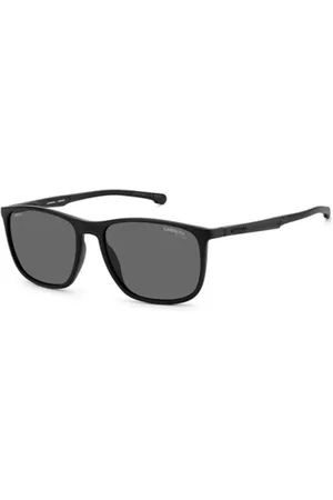 Carrera Homme, Accessoires, Noir, Taille: ONE Size Lunettes de Soleil en Résine Noire pour Homme
