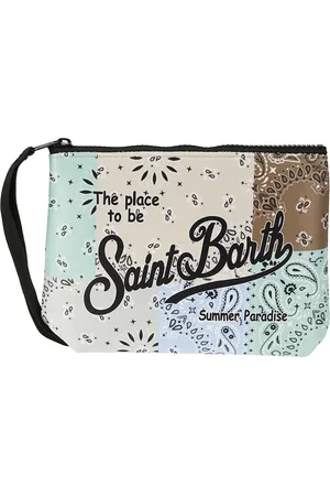 MC2 SAINT BARTH Femme, Sacs, Multicolore, Taille: ONE Size Pochette en caoutchouc avec dragonne