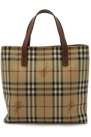 Burberry Femme, Pre-owned, Multicolore, Taille: ONE Size Pre-owned Cuir sacs-main