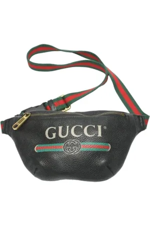 Gucci Unisex, Pre-owned, Noir, Taille: ONE Size Pre-owned Cuir sacs-gucci