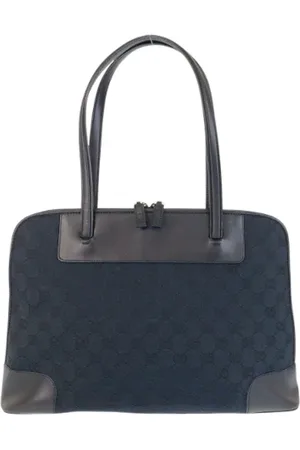 Gucci Femme, Pre-owned, Noir, Taille: ONE Size Pre-owned Toile sacs-ports-paule