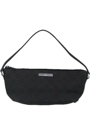 Gucci Femme, Pre-owned, Noir, Taille: ONE Size Pre-owned Toile sacs-gucci