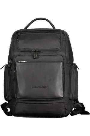 Piquadro Homme, Sacs, Noir, Taille: ONE Size Sac à Dos Homme Noir Écologique