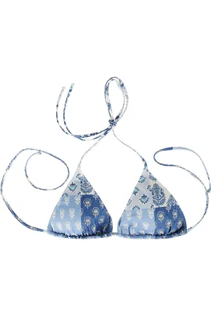MC2 SAINT BARTH Femme, Maillots de bain, Bleu, Taille: 38 FR Maillot de bain coloré avec fermeture à lacets