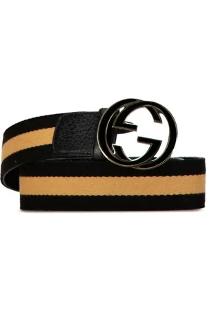 Gucci Femme, Pre-owned, Noir, Taille: ONE Size Pre-owned Cuir ceintures