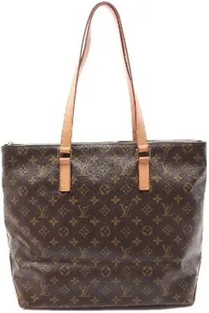 LOUIS VUITTON Femme, Pre-owned, Brun, Taille: ONE Size Pre-owned Toile cabas