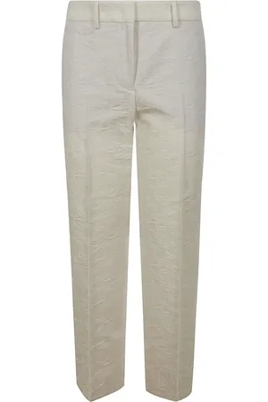 Incotex Femme, Pantalons, , Taille: 38 FR Pantalon Raffiné ivoire pour un look polyvalent